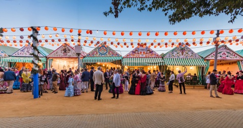 The magnificent Seville Fair  © istockphoto