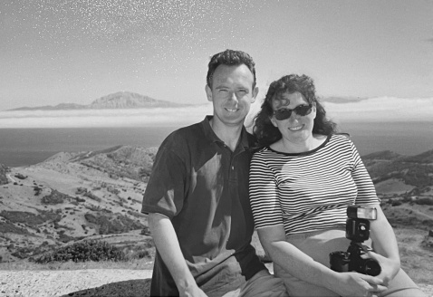 Chris and Michelle Chaplow Exploring Andalucia in the mid 1990s © andalucia.com