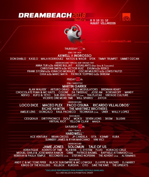 Dreambeach Festival 2018