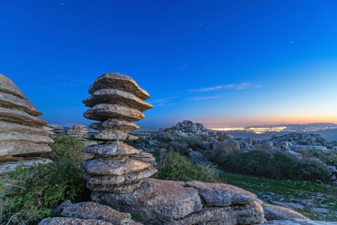 El Tornillo —literally “The Screw” due to its twisted shape— is a perfect example of the karstic formations that define El Torcal © istock photo
