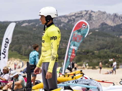 Wingfoil World Cup 2025 Competitor. Photo by Samuel Cardenas