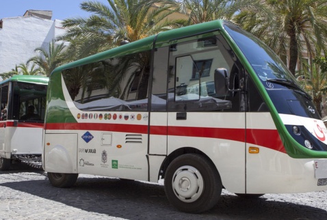 Hop-on Hop-of train in Granada