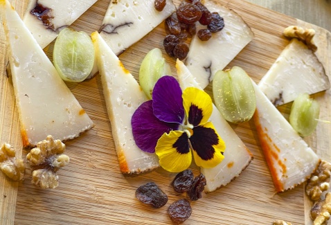 Delicious local cheeses © Michelle Chaplow