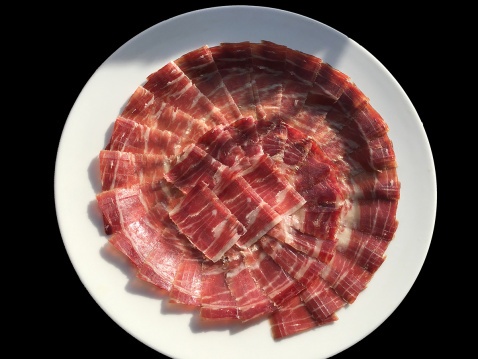 Jamón Ibérico "Iberian ham" © Michelle Chaplow