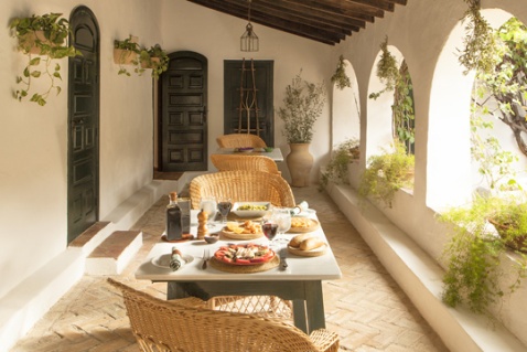 Lunch on varanda