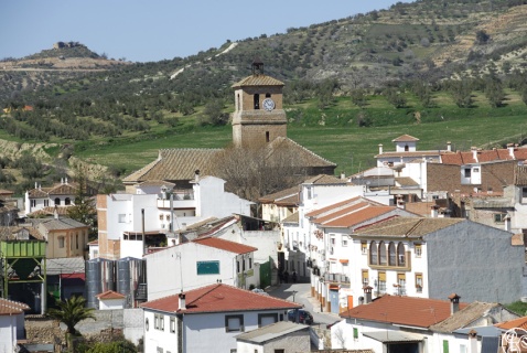 The village of Alfacar © Michelle Chaplow