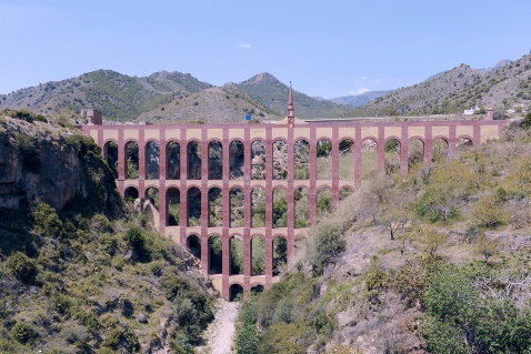 The Eagle Aqueduct of Nerja © Michelle Chaplow