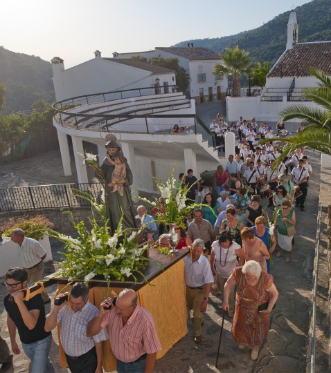 The village romeria, in honour of its patron saint San Antonio, takes place on the first Sunday of June