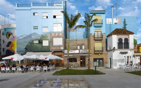 Recuerdos Orientales   (Eastern memories) © Estepona Murals 