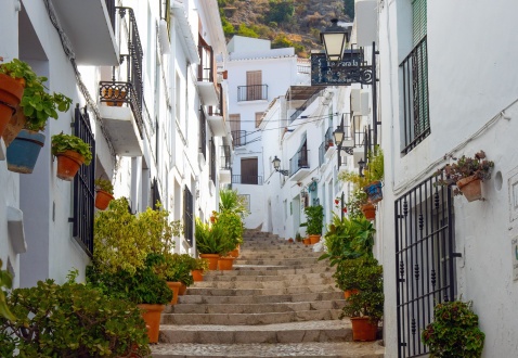 This walk starts in the village of Frigiliana © Michelle Chaplow