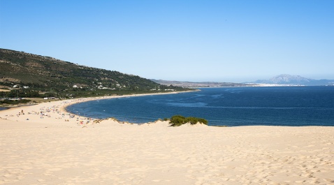 Valdevaqueros beach is a picture postcard © Michelle Chaplow