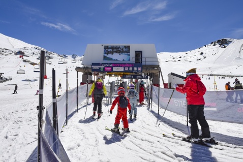 The Sierra Nevada,  home to the only ski resort in Andalucia.