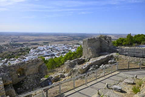 Medina Sidonia castle, home to Romans, Moors, Christians © Michelle Chaplow