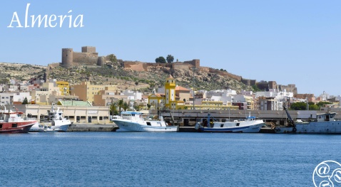 Port and Alcazaba in Almería