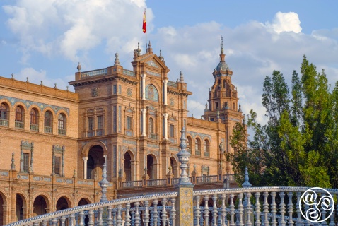 The Plaza de España of Seville  © Michelle Chaplow