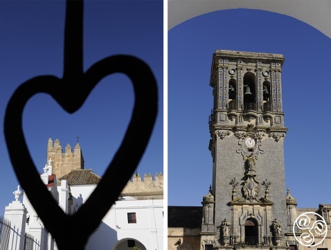 The basílica of Santa María & The Castle of Arcos  © Michelle Chaplow