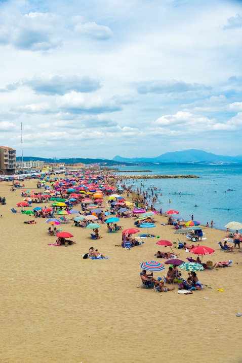 Busy Day at Eastern Beach © VisitGibraltar.gi