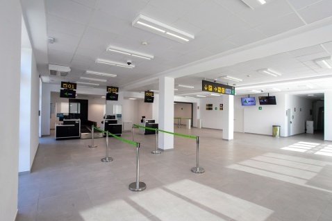 Three new check in desks at Cordoba Airport. Photo AENA Three new check in desks at Cordoba Airport. Photo AENA