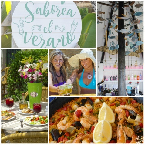 beach bar or chiriniguito  summer Andalucia © Michelle Chaplow
