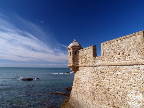The historic city walls of Cadiz © Michelle Chaplow