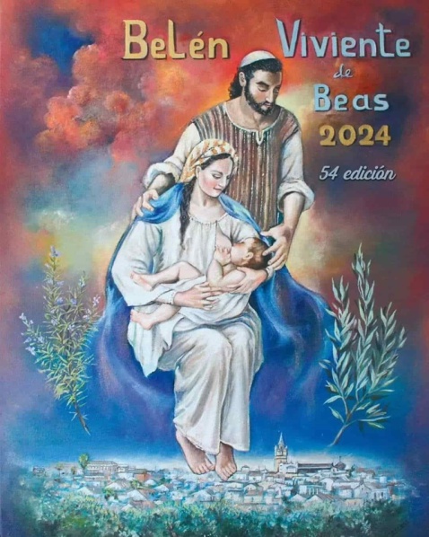 Belen Viviente poster from Beas 2024
