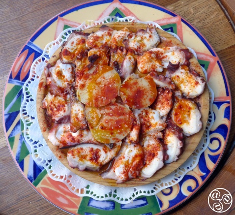 Pulpo a la gallega, may have its origins in Galicia, but is also a very popular dish in Andalucia © Michelle Chaplow