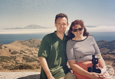 Chris and Michelle Chaplow exploring Andalucia in the mid 90´s