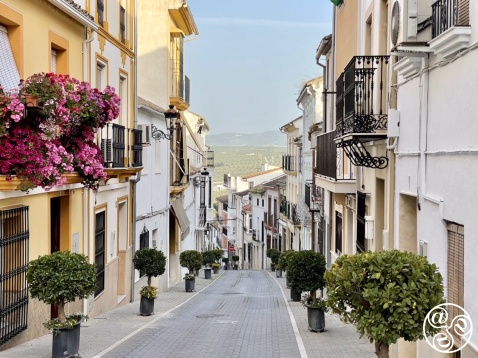 Calle Ramón y Cajal in Monturque © Michelle Chaplow