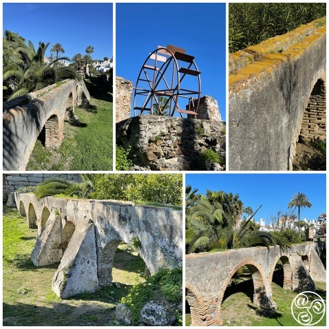 The Costa Path goes right by the Saladavieja aqueduct © Michelle Chaplow