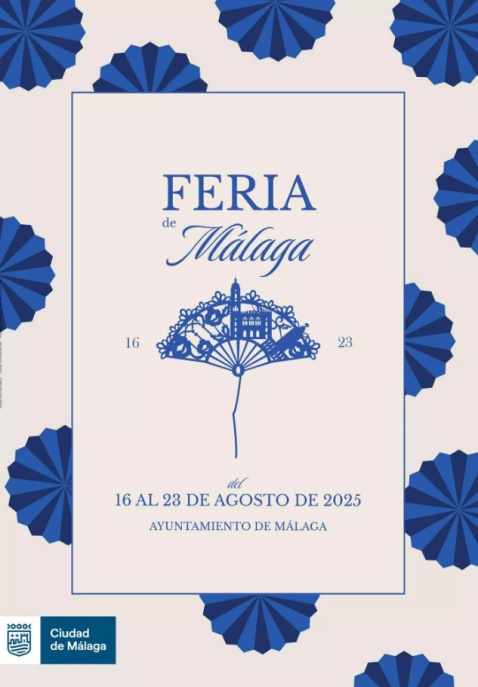 Feria de Malaga 2025 poster by Sara González Ruiz. Feria de Malaga 2025 poster by Sara González Ruiz.