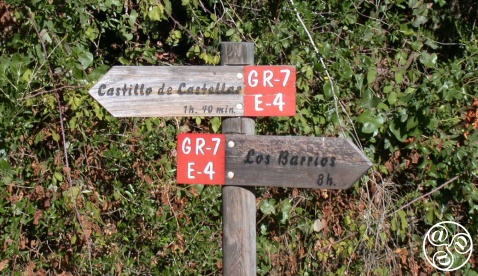 Part of the GR7 runs through the Alcornocales park © Michelle Chaplow