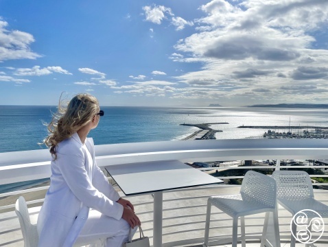 From the Mirador del Carmen, Cielo Cafe upper terrace, take in spectacular views. From the Mirador del Carmen, Cielo Cafe upper terrace, take in spectacular views. (c) Michelle Chaplow