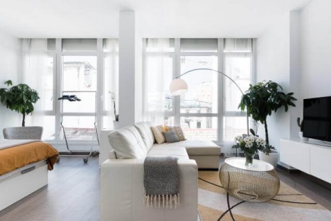 Luxurious loft rental in Malaga city centre © Airbnb