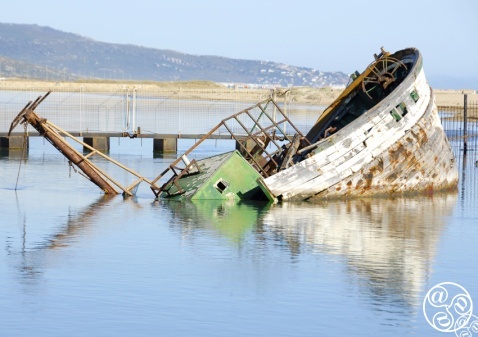 Relics in the bay of Barbate
