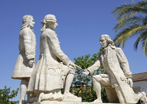 King Carlos III, Don Pablo de Olávide and the count of Campomares