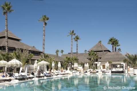 A 2007 photo of Laguna Village in Estepona shows the pool at Puro Beach Club, the entrace area was formerly a boutique shopping centre offering luxury and designer brands. A 2007 photo of Laguna Village in Estepona shows the pool at Puro Beach Club, the entrace area was formerly a boutique shopping centre offering luxury and designer brands. © Michelle Chaplow