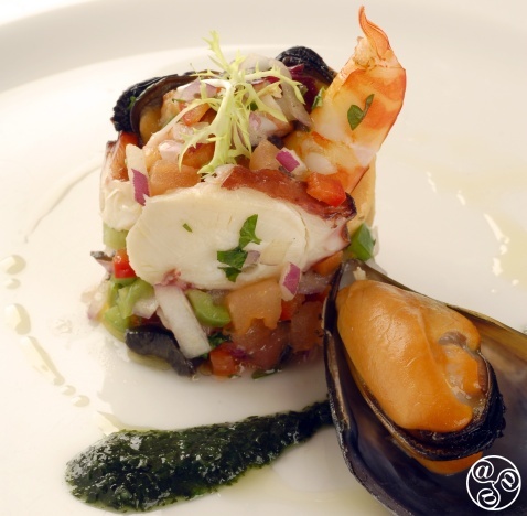 The perfect tapa, salpicón de mariscos The perfect tapa, salpicón de mariscos