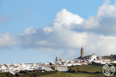 Up on the hill, the village of Medina Sidonia © Michelle Chaplow