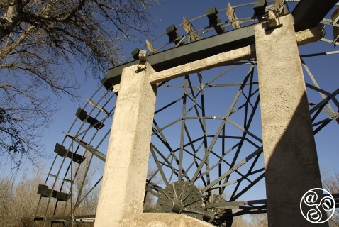 Noria de Aceña - Cuevas de San Marcos © Michelle Chaplow
