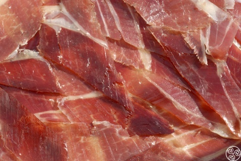 Jamón serrano, or mountain-cured ham  © Michelle Chaplow