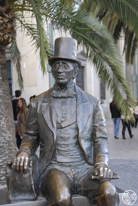 Hans Cristian Andersen, Malaga © Michelle Chaplow Hans Cristian Andersen, Malaga © Michelle Chaplow