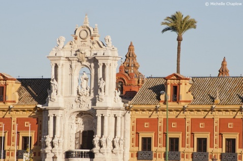 The Palace of San Telmo an emblematic example of Baroque architecture © Chaplow