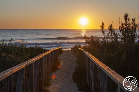 Sunsets that are good for the soul in El Palmar © Michelle Chaplow