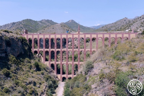 The Eagle Aqueduct of Nerja © Michelle Chaplow