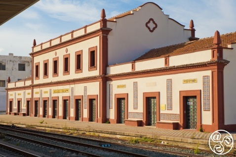 The 1890 Henderson building at Algeciras railway station, which larger than the other station buildings on the line © Michelle Chaplow
