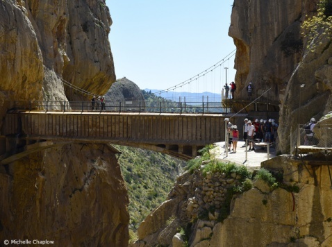 Breathtaking views from dizzy heights © Michelle Chaplow