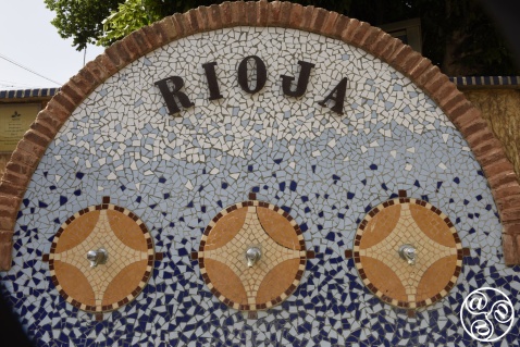 Rioja - Ceramic welcome sign © Michelle Chaplow