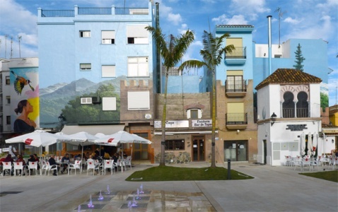 Recuerdos Orientales   (Eastern memories) © Estepona Murals 