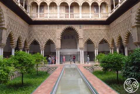 The Alcázar of Seville Moorish Architecture  © Michelle Chaplow