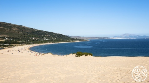 Valdevaqueros beach is a picture postcard © Michelle Chaplow